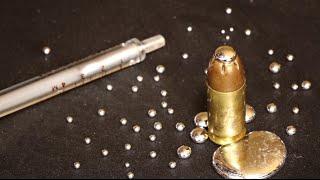 LIQUID METAL BULLETS in Slow Motion!