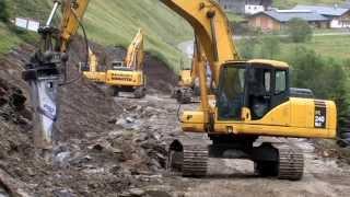 38 Tage Bauzeit -  Ersatzstraße Felbertauern