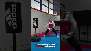 Aaron Cook - Taekwondo Training how to fight taller opponent #taekwondo #ufc #mma #training