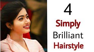 4 Simply  Brilliant  & easy hairstyle for girls - new hairstyle for girls