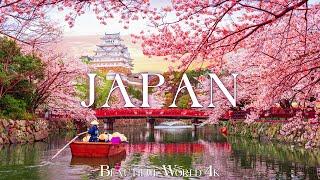 Japan 4K - Spring Adventure: Cherry Blossoms, Himeji Castle, Petal Rivers - Relaxing Piano 4K UHD