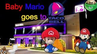 Baby Mario Goes to Taco Bell | Super Dylan Plush Show