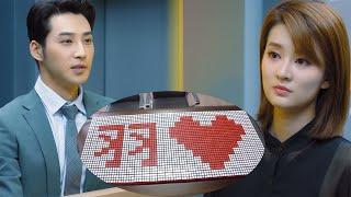 CEO hid his love confession in the cubes before he left but his beloved girl missed it not knowingly