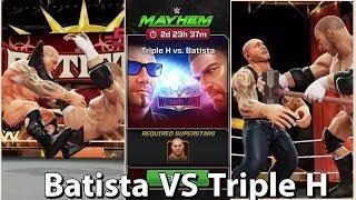 Wrestlemania 35 | Batista VS Triple H | WWE MAYHEM