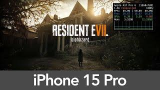 iPhone 15 Pro Resident Evil 7 - Performance (Version 1.0.2)