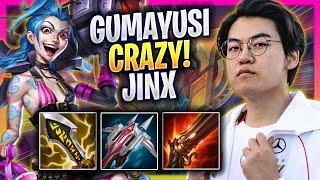 GUMAYUSI CRAZY GAME WITH JINX! - T1 Gumayusi Plays Jinx ADC vs Ashe! | Bootcamp 2024