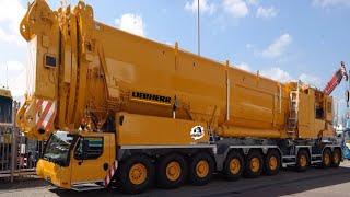 Top 10 Biggest Liebherr All Terrain Crane in Action #liebherr #liebherrcranes