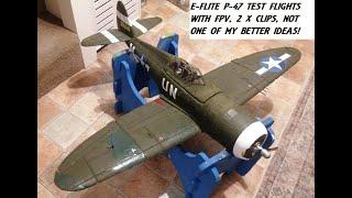 My Elderly But Reliable 2006 Vintage P-47 With Modern HD FPV Installed,Test Flying 14 November 24 .