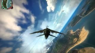 Just Cause 2 Antics - 18 Soldiers Attached to a Plane