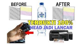 Cara Head Cleaning Epson Printer L Series L210, L360, L120, L310, l3110 (Hasil Cetak Putus Putus)