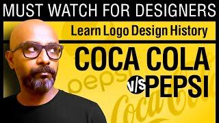 Coca Cola V/s Pepsi | Learn logo design history of famous brands