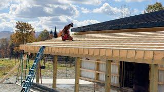 I Might Have GONE too FAR! Building the ROOF System for Our BARN Addition