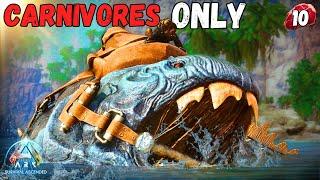 Dunkleosteus Tamed! | Ark Survival ONLY Carnivores Challenge (10)