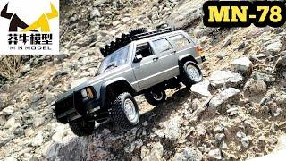 MN Model MN78. Jeep Cherokee 4x4 Rc truck.