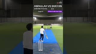 Power Hitting  Abdullah Vs Shayan - 1 Over Match - Off Yorker #youtubeshorts #cricket