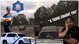 Cadillac runs from ASP | Turns a SPEEDING TICKET into a FELONY & 4 Misdemeanors | Goes Crazy on Cops