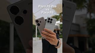 Poco F6 Pro vs Poco F6 Camera Comparison!