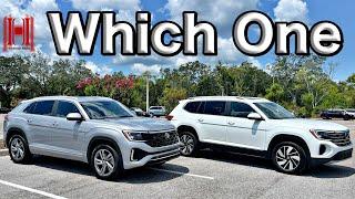 2024 Volkswagen Atlas Cross Sport vs 2024 VW Atlas :All Specs & Test Drive