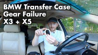 How to Diagnose BMW Transfer Case Actuator Gear Failure E83 X3 E53 X5 Brake ABS 4X4 Lights On 5F39