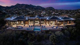 $22,500,000! One of a kind single level HILLTOP MANSION with 360 degree views in Paradise Valley, AZ