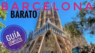  BARCELONA España MUY BARATO  Guía completa 2 días | Qué hacer | Qué comer | Dónde hospedarse