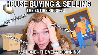 HOUSE VIEWINGS & FINDING THE ONE?! | House Buying & Selling Process | Part One