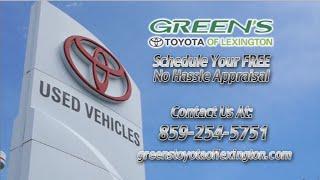 We Buy Cars at Green's Toyota of Lexington