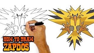 How to Draw Pokemon | Zapdos