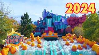 Islands of Adventure 2024 Universal Orlando Florida - January 2024 |  Walking Tour