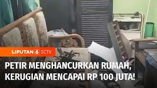 Petir Dahsyat Sambangi Gianyar Menyebabkan Dua Rumah Hancur | Liputan 6