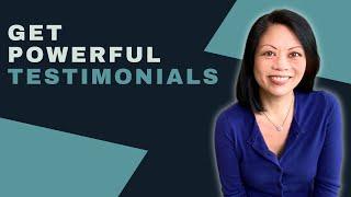 3 Simple Steps To Get Video Testimonials (Key Questions To Ask Your Clients On Camera)