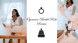 Bridal Tulle Robe Review: Oyemwen Robe Collection