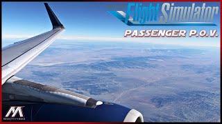 MSFS Passenger POV | 4K | Delta A321 | Salt Lake City (SLC) ︎ San Diego (SAN)