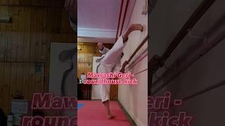 Karate: Mawashi geri #karate #shotokan #martialarts #kicking #training #tips