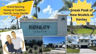 All New Model Homes at Kenley at Tradition in Port St Lucie, Florida