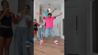 Shimmer and shine dance!  #nostalgia | JasminandJames  #shorts #couple #tiktoktrend