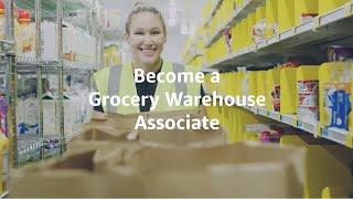 What does an Amazon Grocery Warehouse Associate do?