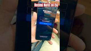 Redmi Note 14-5G No Hard Reset Option #mobile2service #shorts #viralvideo #Redmi