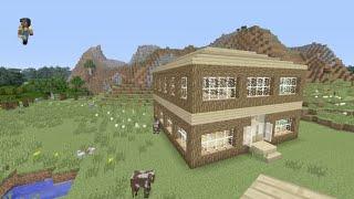 Minecraft How to build a 2 story house part 2