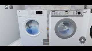 beko wm84145w vs miele professional ws 5426 wash race roblox (4)