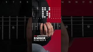 G Minor Scale Box 4 #guitarlessons