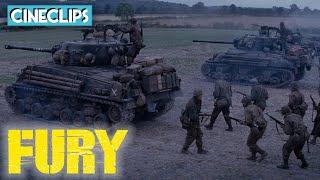 Anti-Tank Gun Fight | Fury | CineClips | With Captions