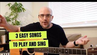 3 Easy Songs To Sing And Play On The Acoustic Guitar