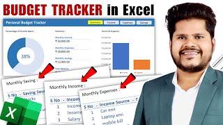 Automate your Budget in excel | Excel Budget Template | Budget Spreadsheet | Excel Budget Sheet