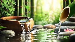 Deep Sleep With Water Sounds and Relaxing Piano Music - Water Fountains, Meditation Music, Spa Music