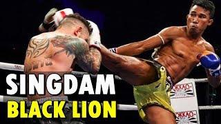 Singdam Kiatmoo9 - Black Lion (สิงห์ดำ เกียรติหมู่ 9) | Muay Thai Highlights