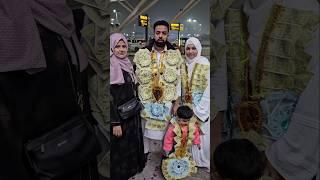 Part 2 Airport  vlog ll Bhai Bhot Roye l #shorts #umrah  #saudiarabia #allah #makkah