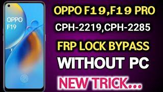 OPPO F19 FRP BYPASS | WITHOUT PC | NEW TRICK | KRISH MOBILES |