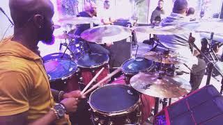 Zacardi Cortez with MIKE HUNTER JR on drums- NYE Service2018