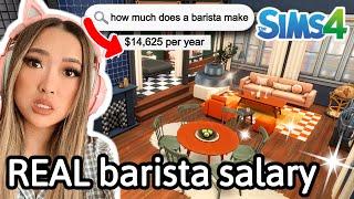 building a house for every career using REAL LIFE salaries in Sims 4: Career build series ep 7